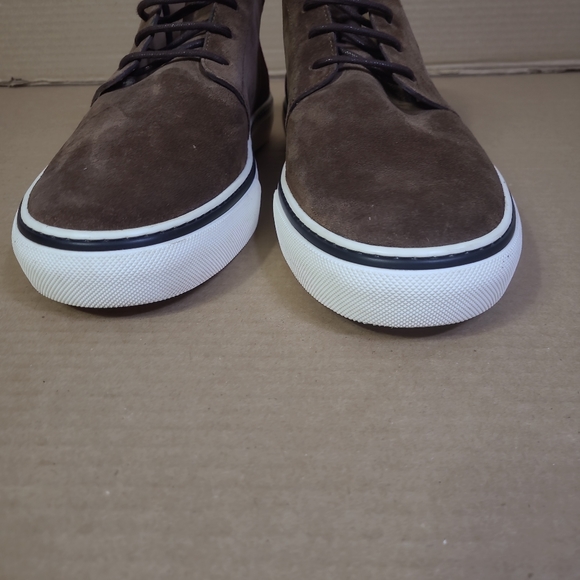 Tod's Suede Brown Desert Boot Sneaker  Casual Men Sz 12 - Picture 6 of 16